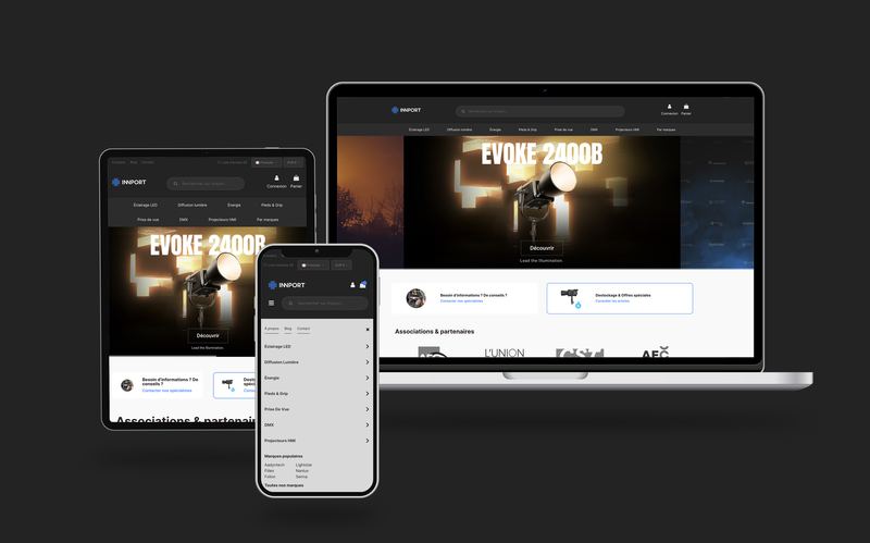 INNPORT — Reprise longue durée, PrestaShop 1.7